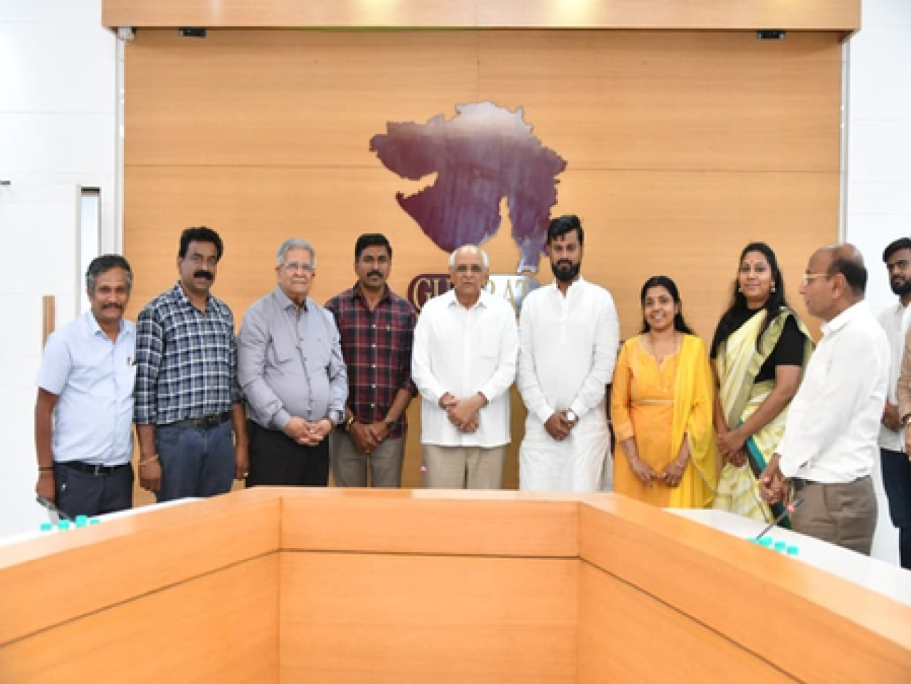 કેરલના ભાજપ પ્રતિનિધિ મંડળે ગુજરાતનો પ્રવાસ કર્યો, મુખ્યમંત્રી સાથે મુલાકાત
