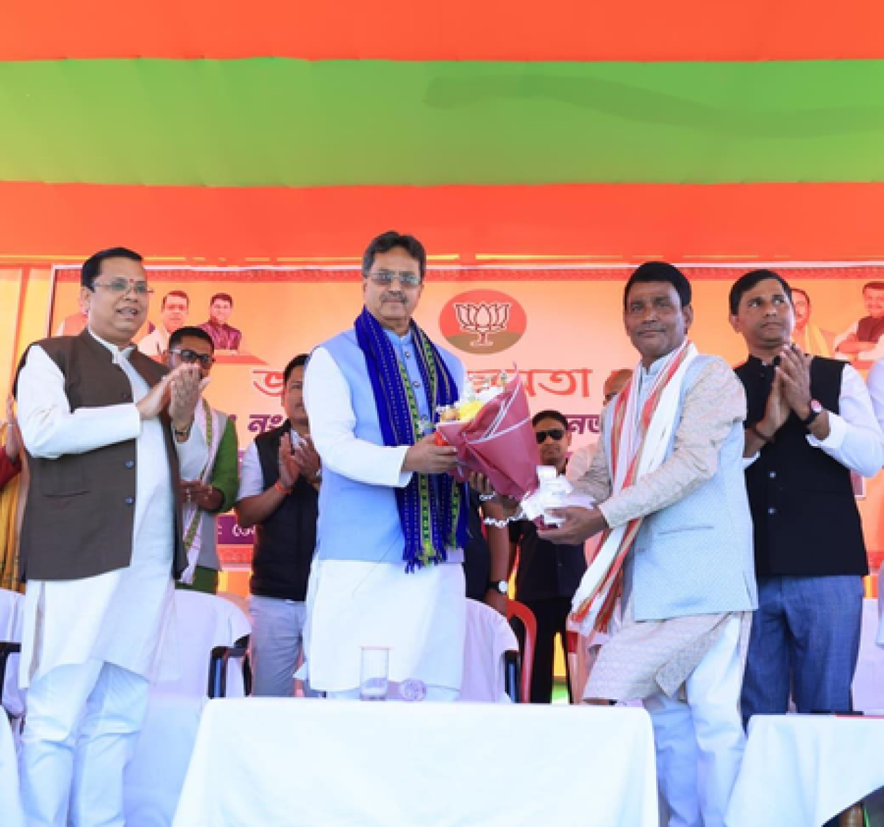 ભાજપ સરકાર સામાજિક-આર્થિક વિકાસ માટે પ્રતિબદ્ધ: માણિક સાહા