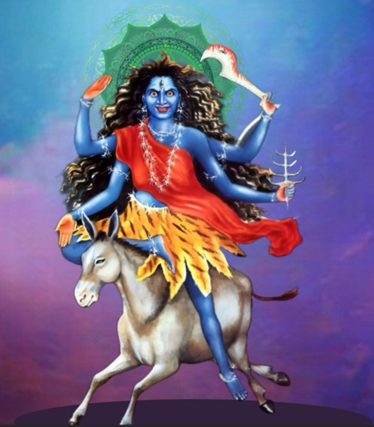 ચૈત્ર નવરાત્રિ પર પીએમ મોદીનું માતા કાલરાત્રિ માટે નમન