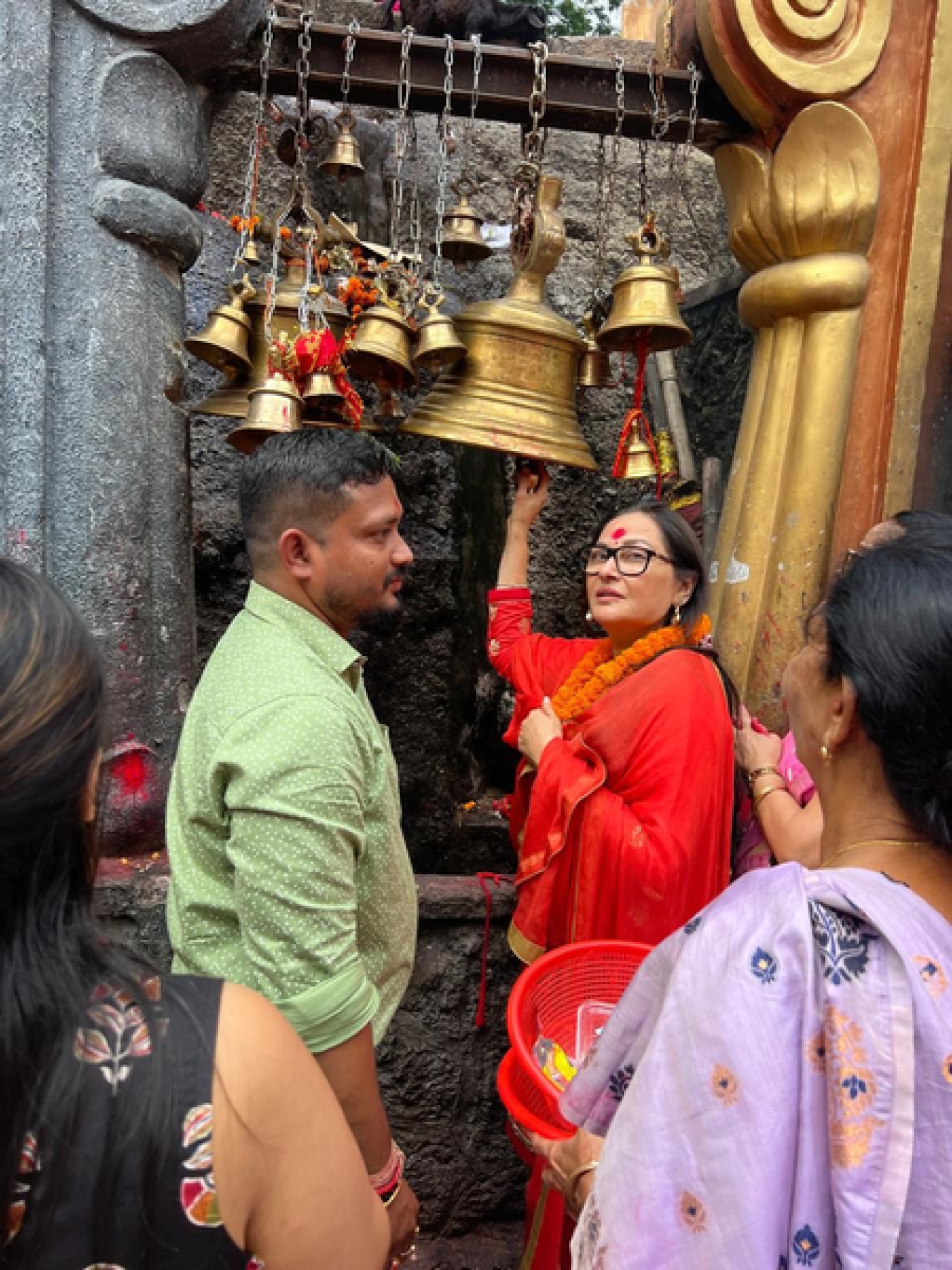 જયા પ્રદા દ્વારા કામાખ્યા મંદિરમાં પૂજા, સુખ-સમૃદ્ધિની પ્રાર્થના