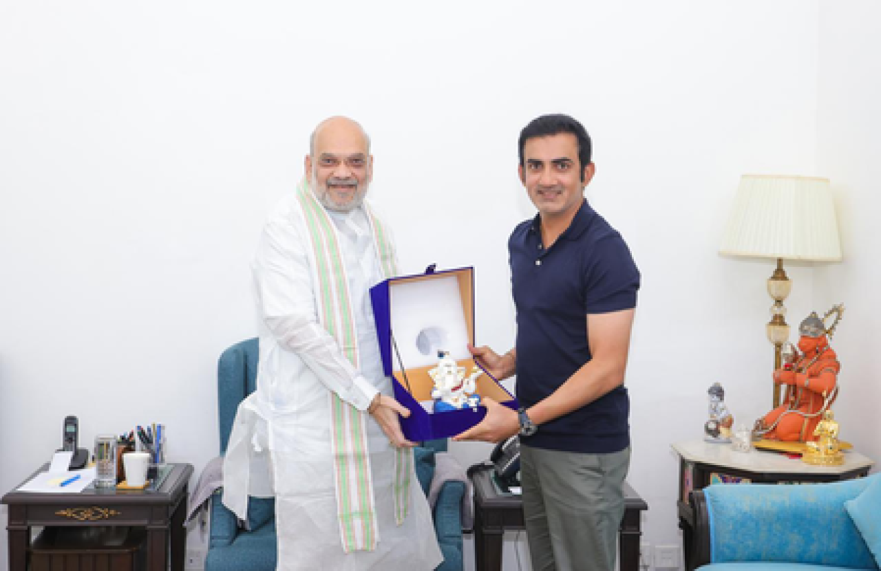 ગૌતમ ગંભીરની અમિત શાહને જન્મદિવસની શુભકામનાઓ